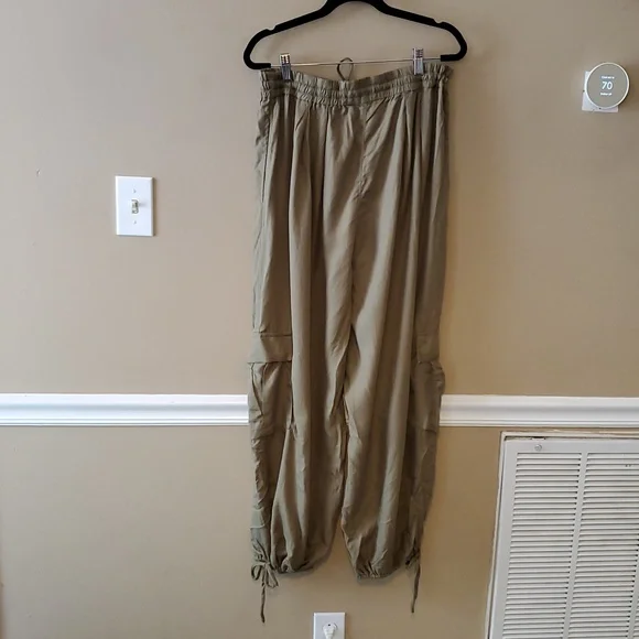 Free People Palash Cargo Pant In Green Size M - Picture 4 of 12